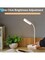 Touch Dimmable Flexible Night Lamp, USB Rechargeable Gooseneck Desk Light